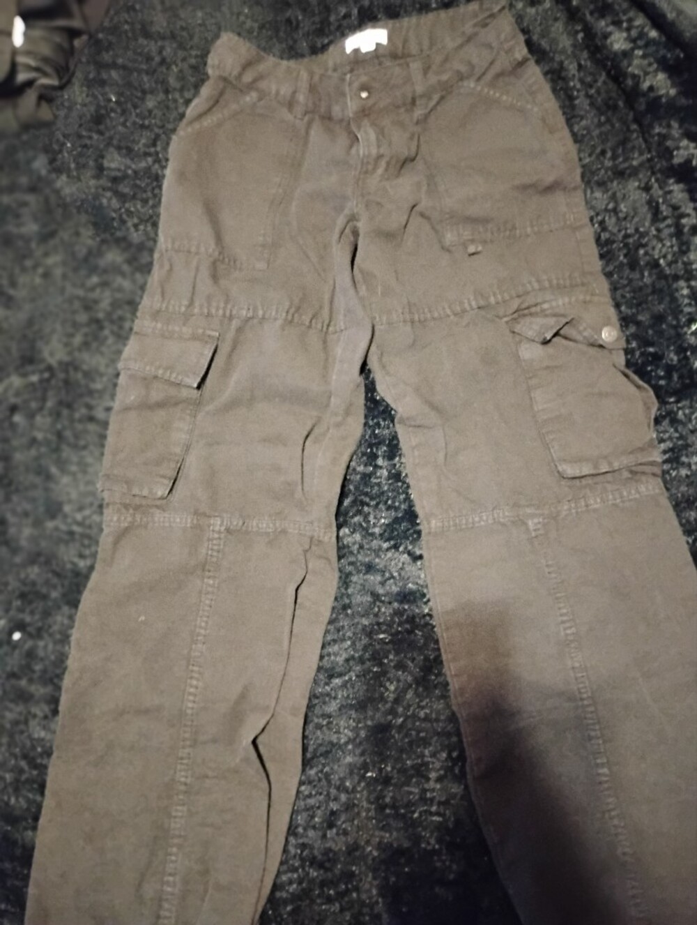 Garage Cargo Pants in Black